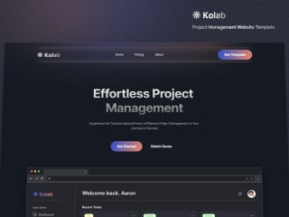 Kolab - Project Management Website