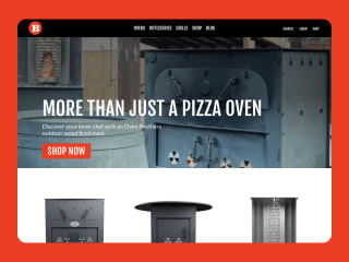 Oven Brothers Website - Smell the smoke