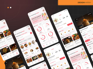 FlavorFind - Recipe Sharing App UI Design
