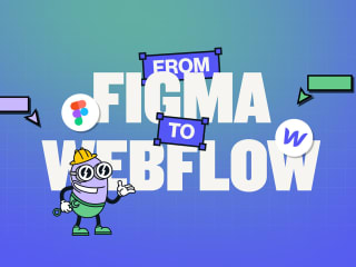 From Figma to Webflow on Behance