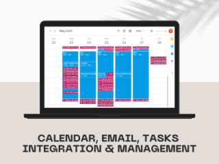 Integration and Management Email, Calendar and Drive