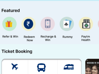 Optimizing UI For Paytm Home Page
