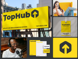 TopHub: Brand Identity & Logo Design
