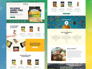 Hamakua - Quick Home & product page revamp for e-commerce. 