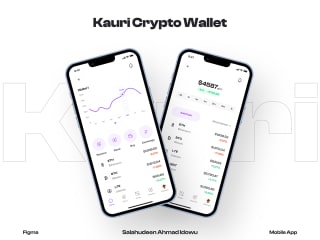 Kauri Crypto Wallet App on Behance