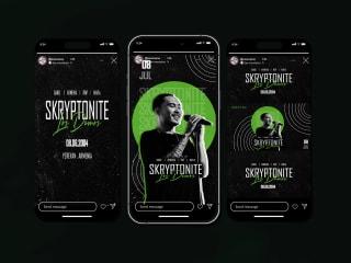 "Skryptonite" Concert Poster Design : Behance