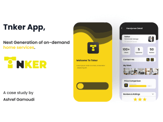 Tnker: Home Service App UI/UX :: Behance
