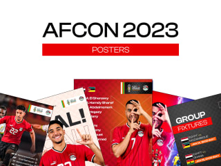 AFCON 2023 POSTERS! | Egypt National Team :: Behance