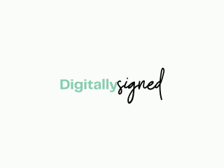 Digitally Signed — Brand Identity