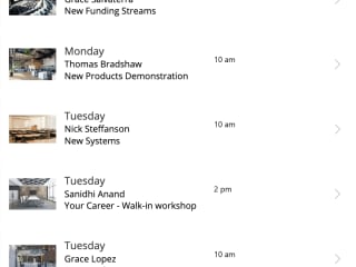 Employee Conference Planner App