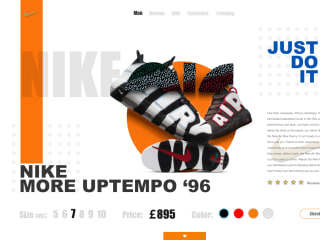 Nike Shoes Affiliate Custom Homepage