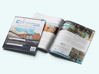 Construction Magazine Design both Digital and Print