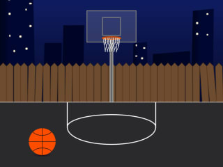 Interactive Basketball Animation