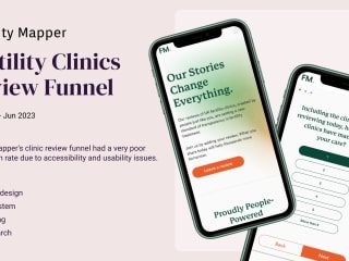 Product Design for a Fertility Clinics Review Funnel