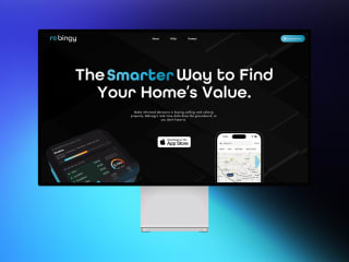 reBingy | Tech Startup Website Design