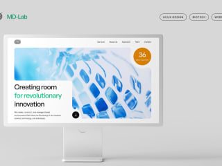 UX/UI Design for BioTech SaaS Startup