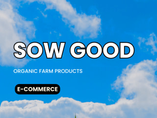 Shopify Website : Sow Good Farms