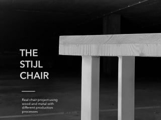 The Stijl Chair Design :: Behance