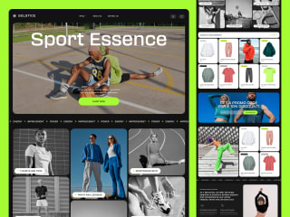 Solstice - E-commerce Web Design