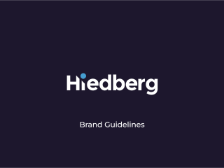 Hieberg Branding Project | Brand Manual