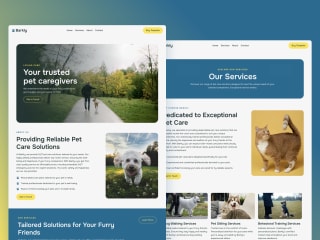 Barkly — Framer Pet Care Website