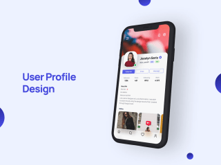 Mobile App User Profile Screen
