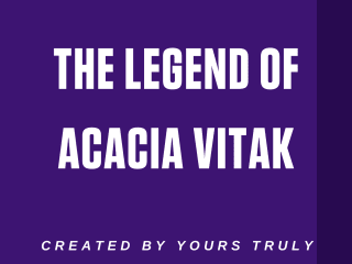 The Legend of Acacia Vitak by Jennifer West | Waterstones