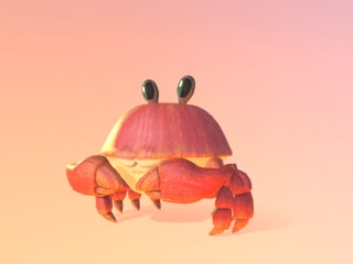 Applecrab - 3D Creature Design
