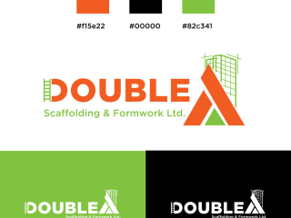 Logo Design and Branding for Double A, a Scaffolding Company