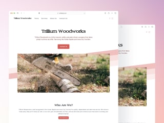 Trillium Woodworks | Design & Development