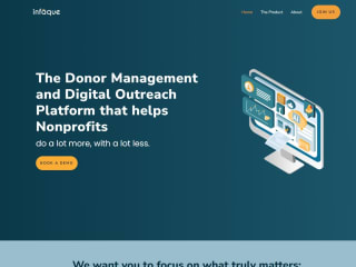Interactive Saas Product for Donor Management