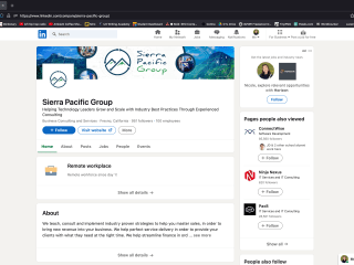 LinkedIn Social Posts for Sierra Pacific Group