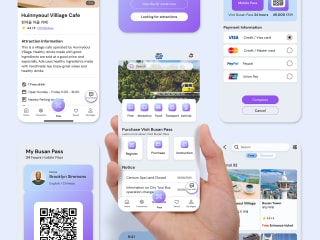 UI & UX Redesign the "Visit Busan Pass" app