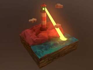 Low Poly Lighthouse