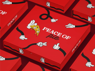 Branding & Logo for New Pizza Shop | Peace Of Pie