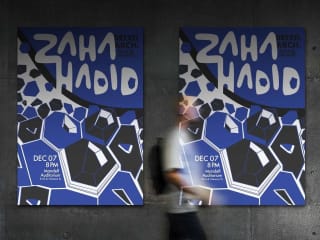 🌀 Zaha Hadid Event Poster