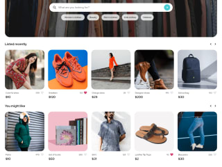 E-commerce website 
