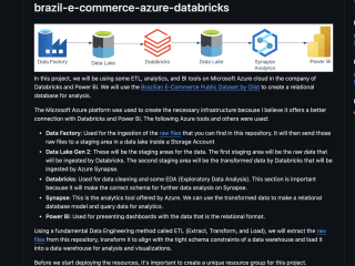brazil-e-commerce-azure-databricks