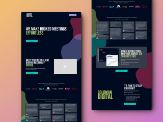 Web Design: Goldman Digital
