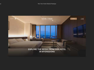 Nine Tree Hotel — Website Redesign :: Behance