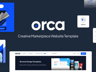 Orca - Digital Downloads Framer Template