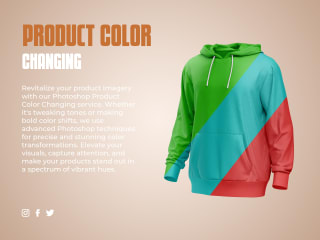 E-commerce Product Color Change