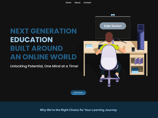 Education Website made with Rive and Framer