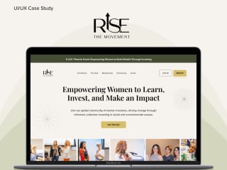 UX Case Study | Rise The Movement