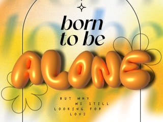 Born to be Alone 3D poster