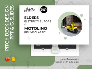 PowerPoint Presentation & Google Slides Design for Motolino