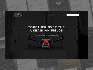 Creating a Website for Ukrainian Agricultural Startup