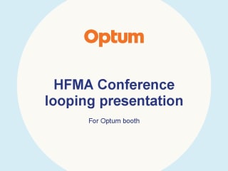 Looping presentation for HFMA Conference, 2023 :: Behance