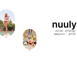 NUULY Thrift Brand + Social Strategy (mock campaign) 