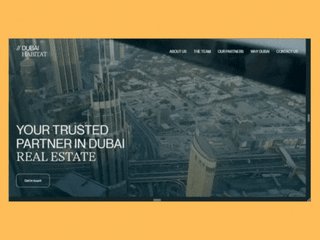 Dubai Habitat Landing Page Development